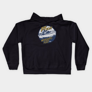 WW2 PT Boat Patch Kids Hoodie